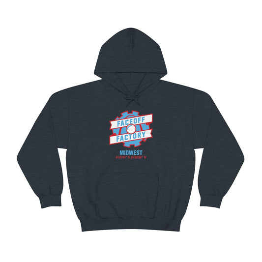 Adult Faceoff Factory Gildan Heavy Blend™ Hooded Sweatshirt - Midwest
