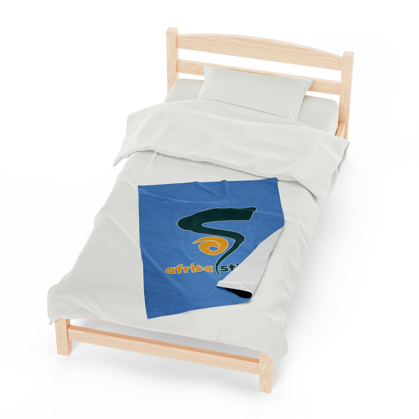 Africa Sticks Velveteen Plush Blanket