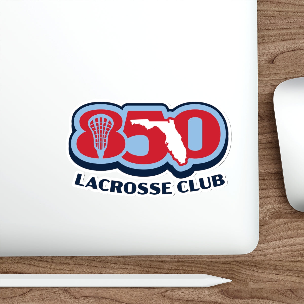 850 Lacrosse Die-Cut Sticker