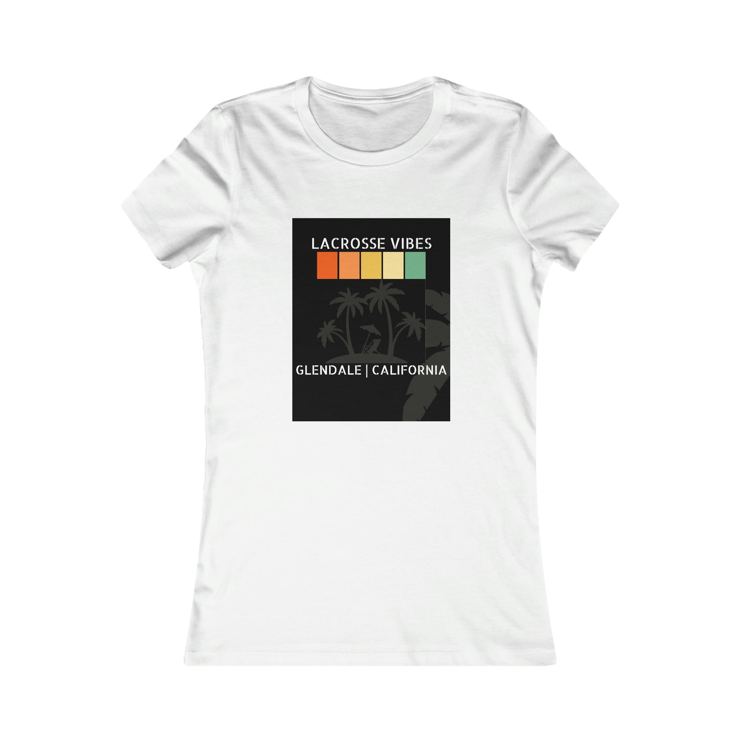 Women's Verdugo Lacrosse Bella + Canvas Short Sleeve Cotton Tee