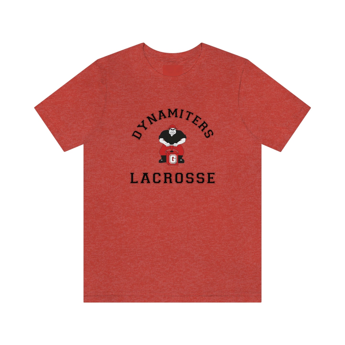 Adult Glendale HS Lacrosse Bella + Canvas Short Sleeve Cotton Tee