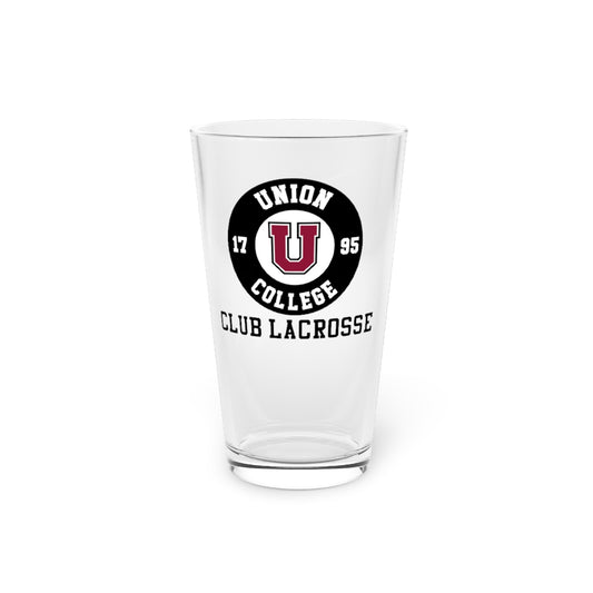 Union Club Lacrosse Pint Glass