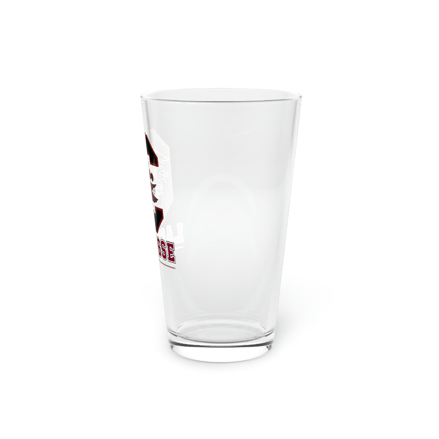 Gamecocks Lacrosse Pint Glass - 16oz