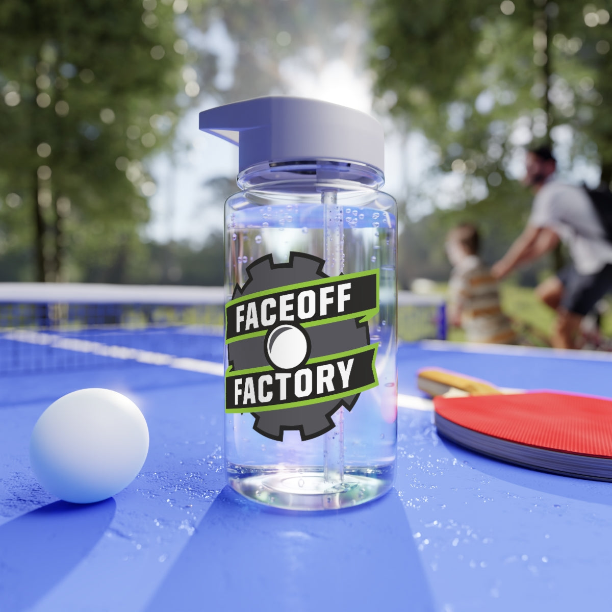 Faceoff Factory Tritan Water Bottle