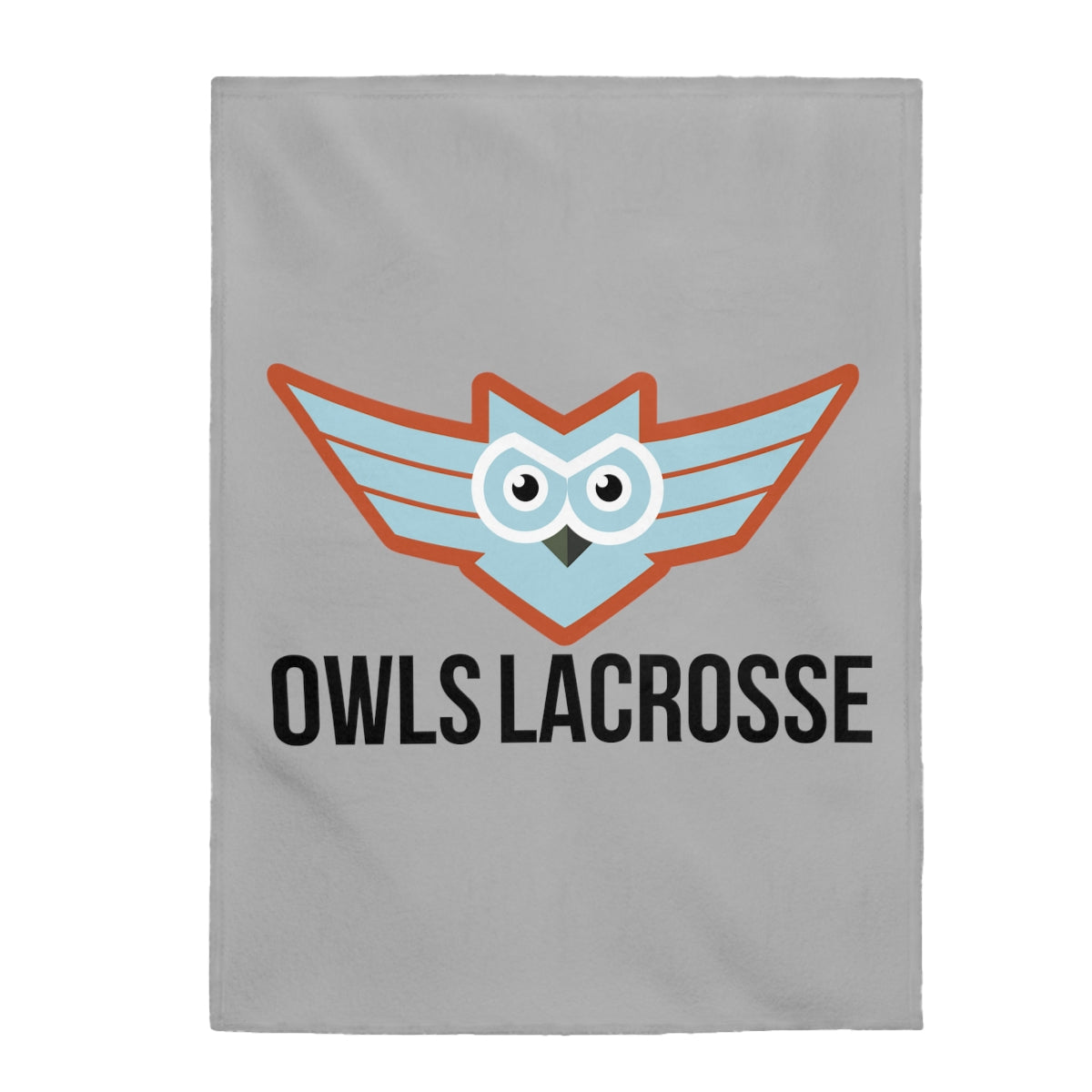 OWLS Lacrosse Velveteen Plush Blanket