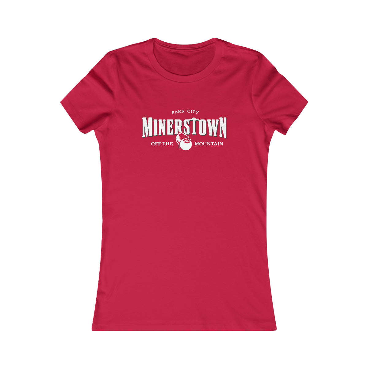 Women's Minerstown Bella + Canvas Short Sleeve Cotton Tee