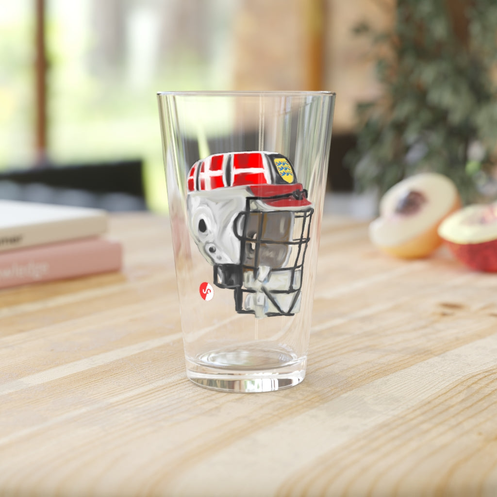 Danish Lacrosse Pint Glass - 16oz