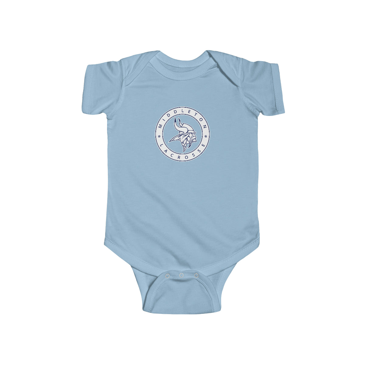 Infant Middleton Vikings Lacrosse Rabbit Skins Onesie