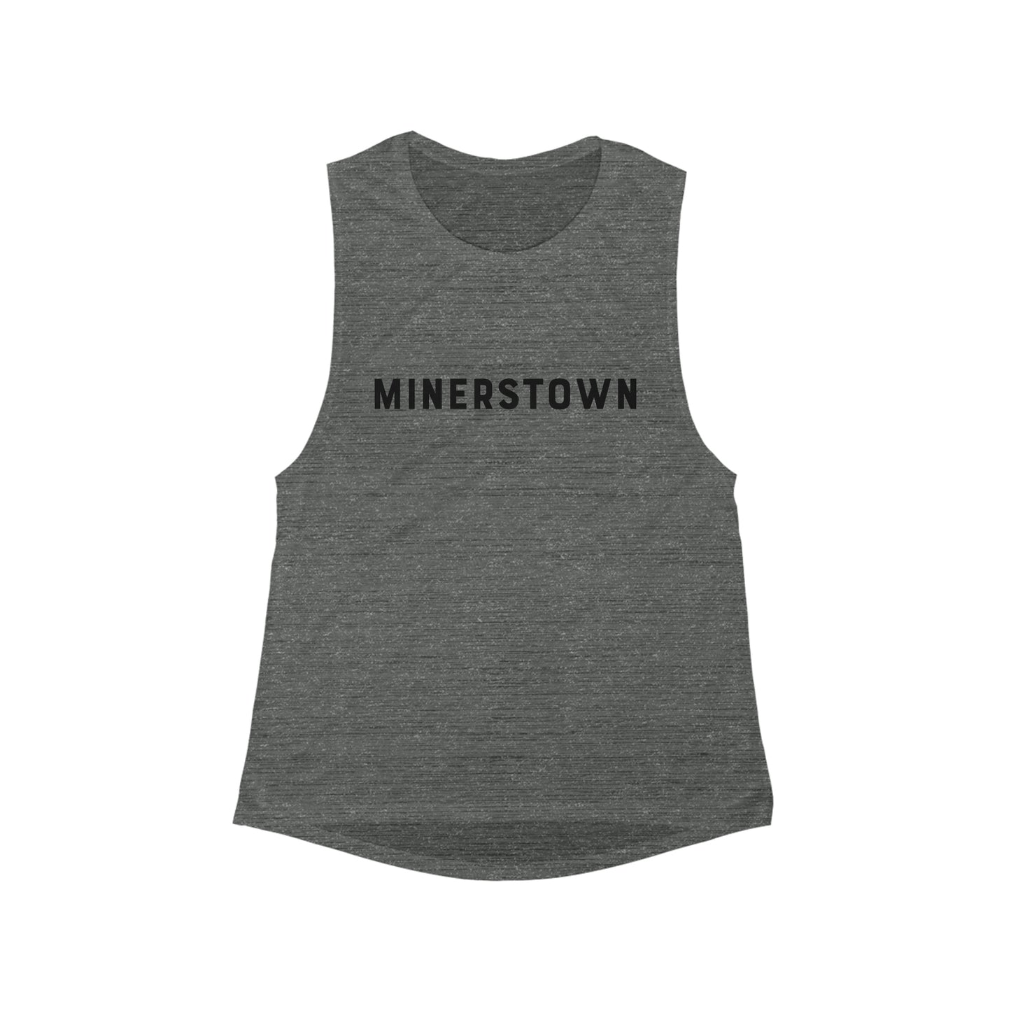 Women's Minerstown Bella + Canvas Flowy Scoop Muscle Tank