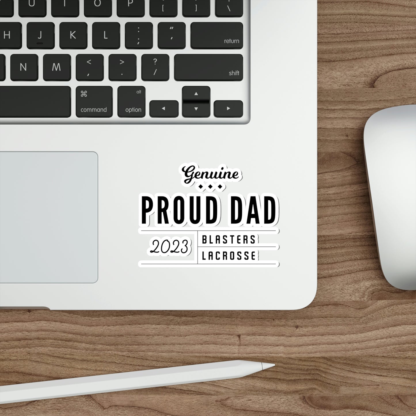 Blasters MS Lacrosse Die-Cut Stickers - Dad