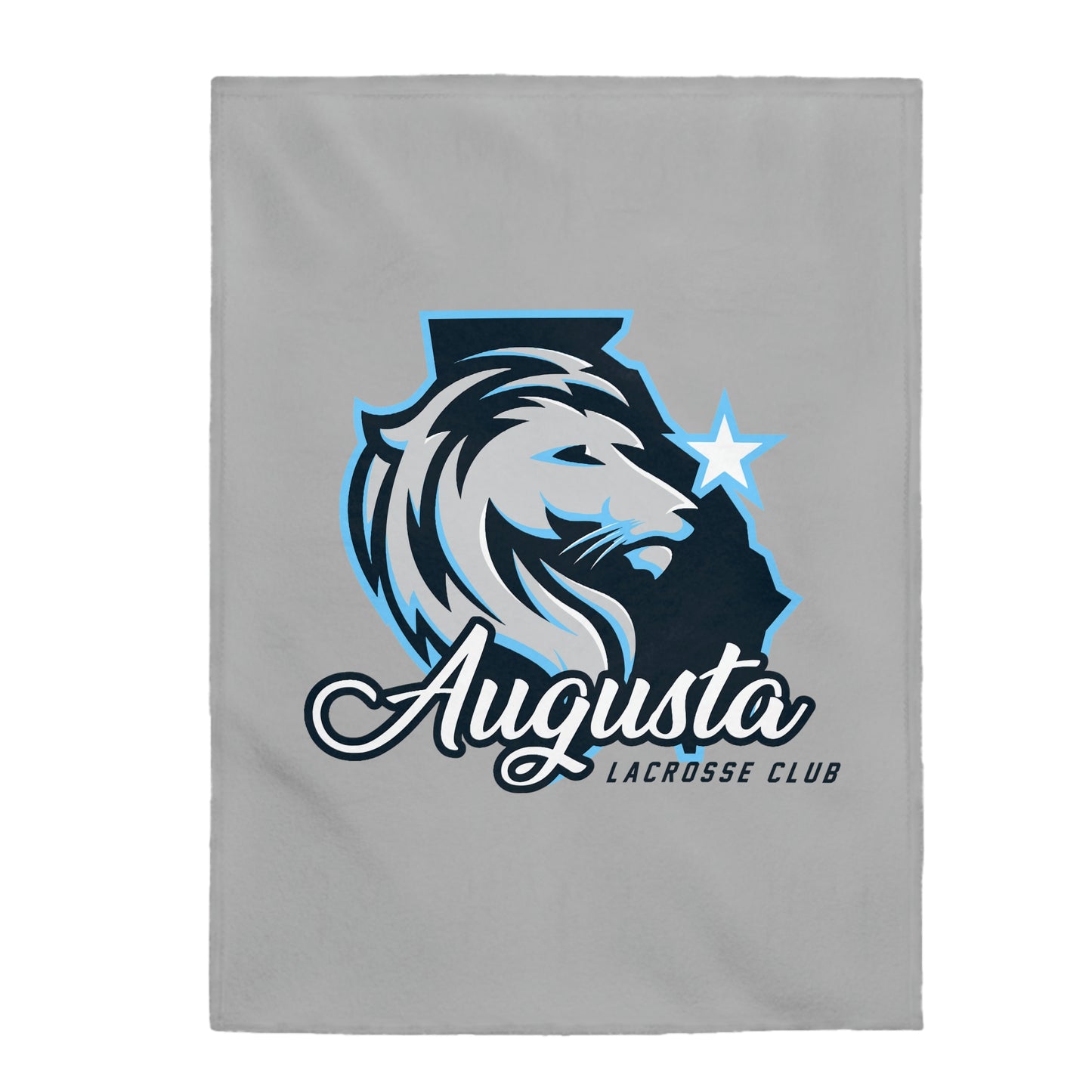 Augusta Lacrosse Velveteen Plush Blanket