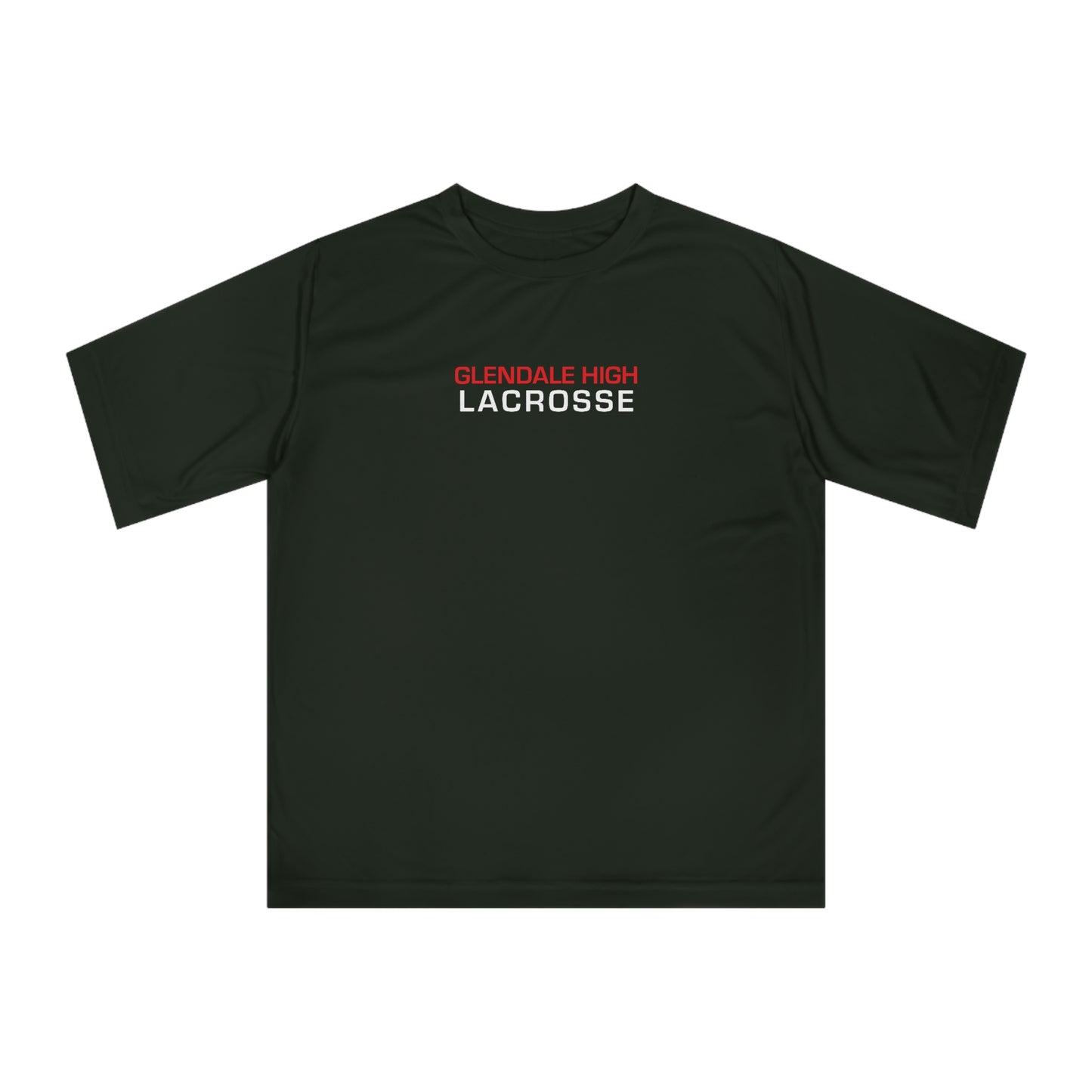 Adult Glendale HS Lacrosse Team 365 Zone Performance T-shirt