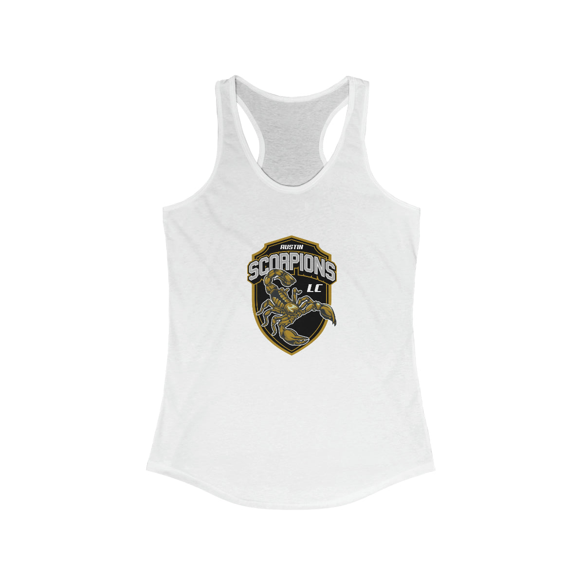 Women's Austin Scorpions Bella + Canvas Racerback Tank