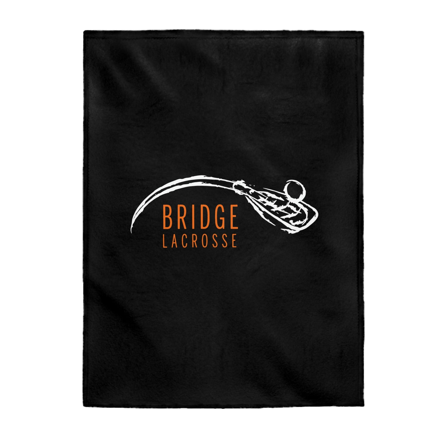 Bridge Lacrosse Velveteen Plush Blanket