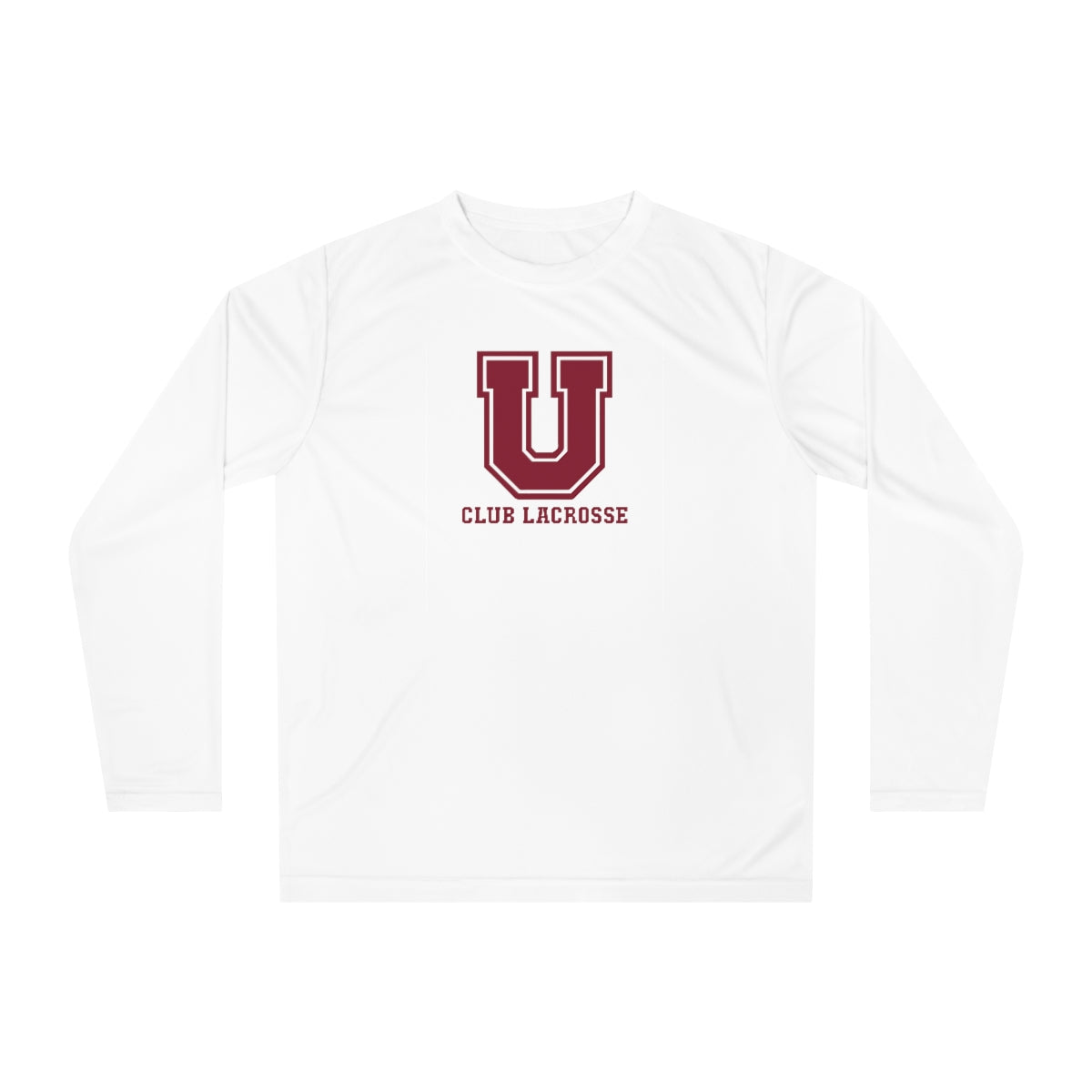Adult Union Club Lacrosse 365 Performance Long Sleeve Shirt