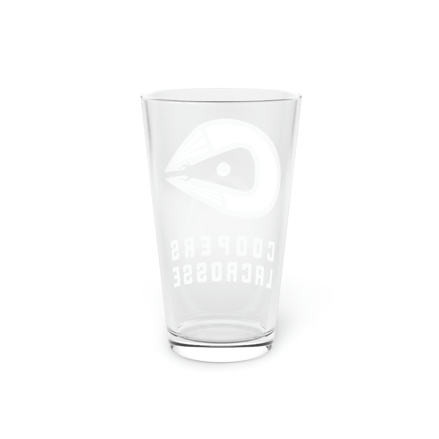 Coopers Lacrosse Pint Glass