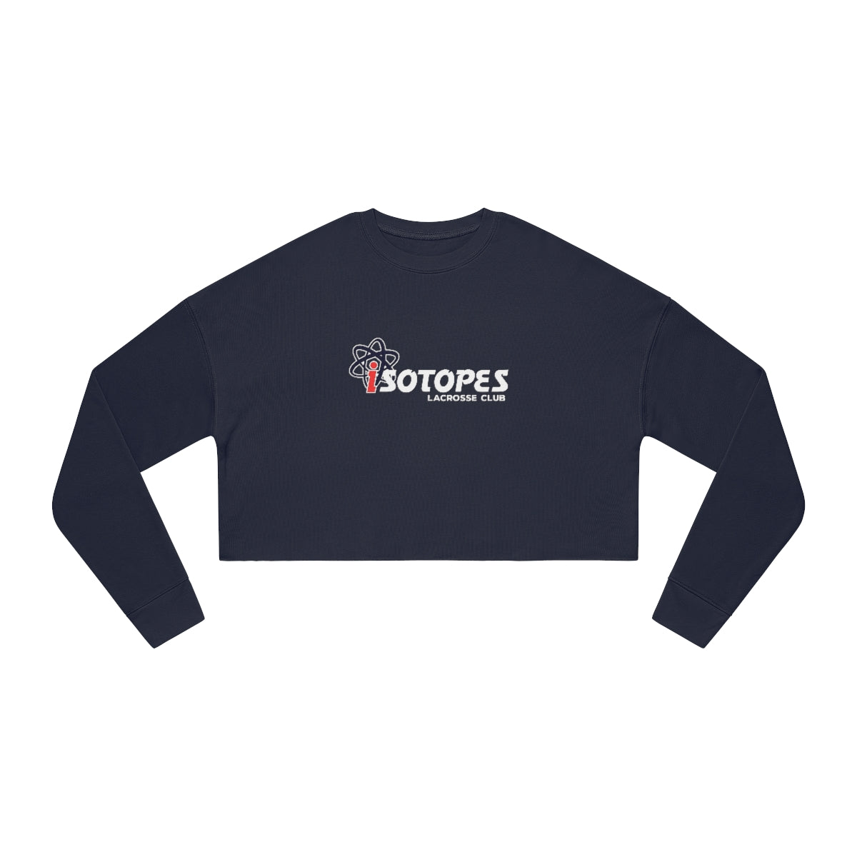 Women's Isotopes Lacrosse Bella + Canvas Cropped Sweatshirt