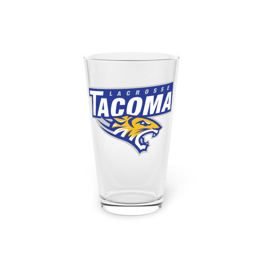 Tacoma Tigers Lacrosse Pint Glass - 16oz