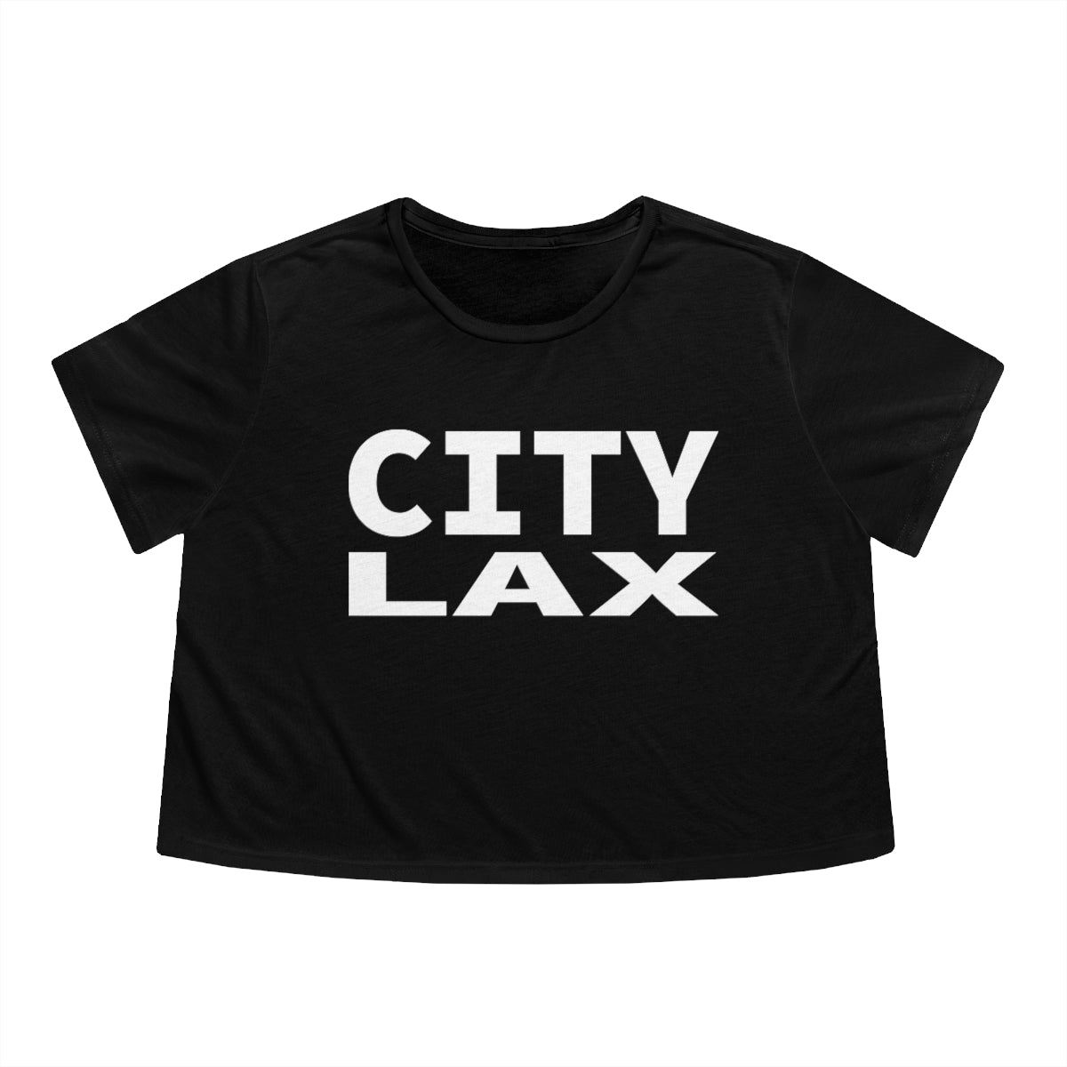 Women's City Lax Flowy Cropped Tee