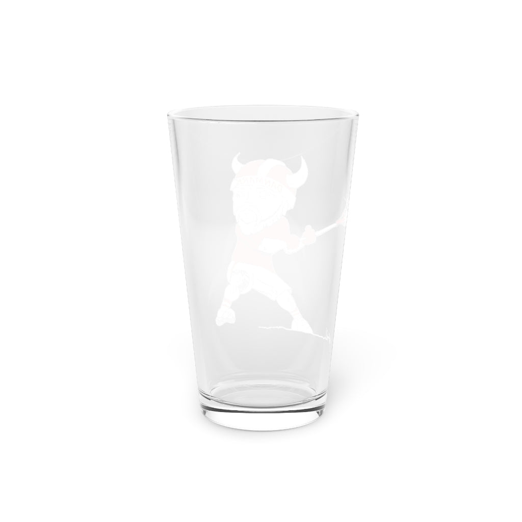 Danish Lacrosse Pint Glass - 16oz