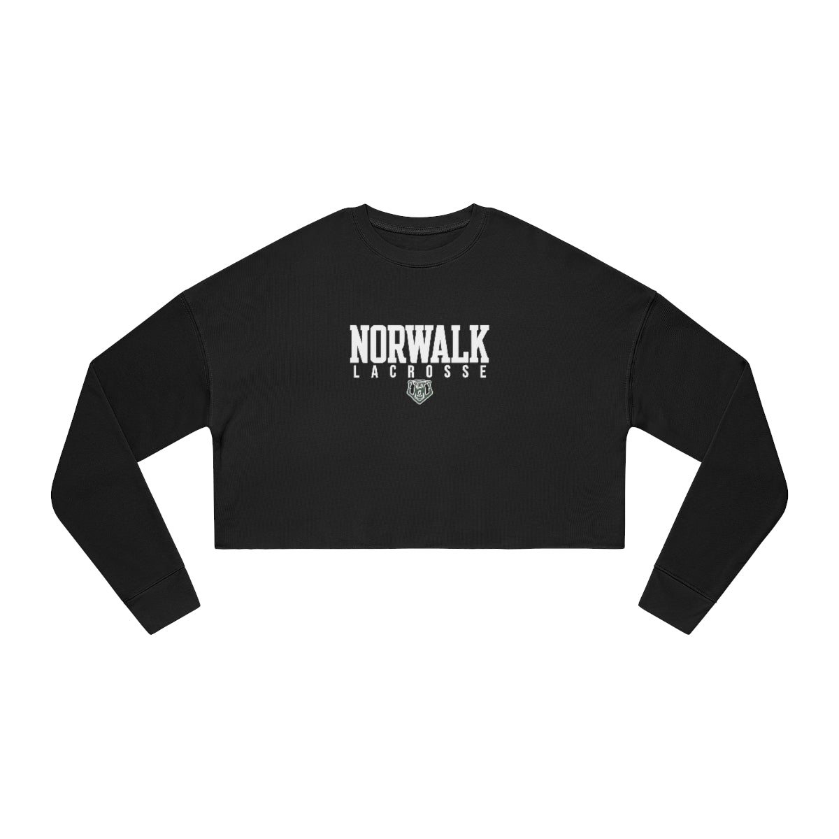 Women's Norwalk Lacrosse Bella + Canvas Cropped Sweatshirt