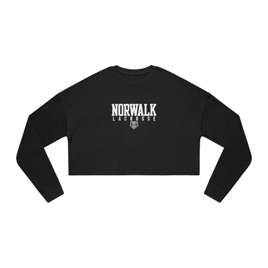 Women's Norwalk Lacrosse Bella + Canvas Cropped Sweatshirt