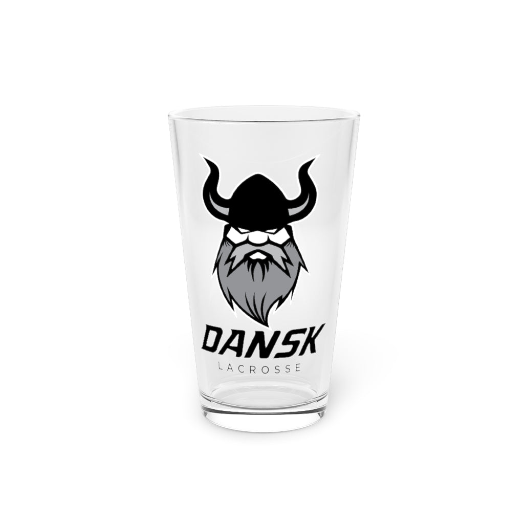 Danish Lacrosse Pint Glass - 16oz