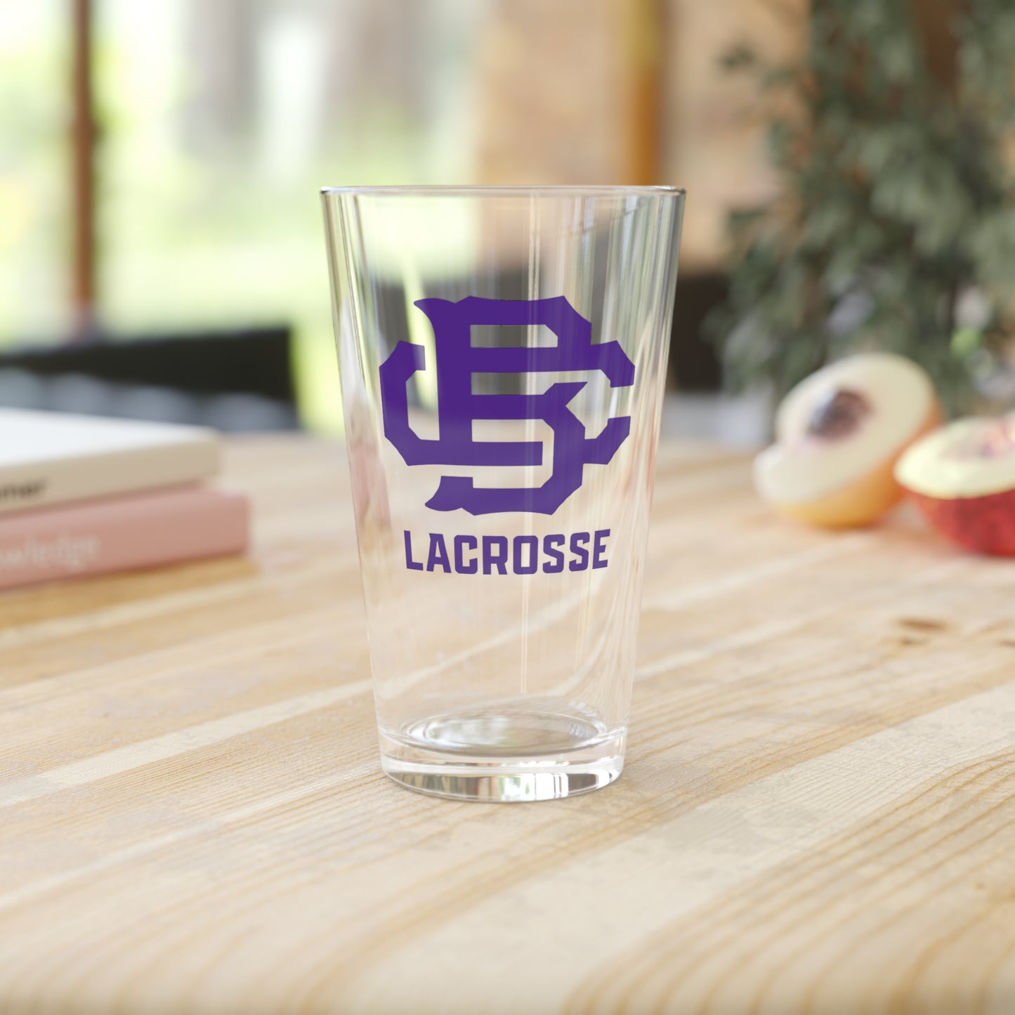 CBHS Lacrosse Pint Glass