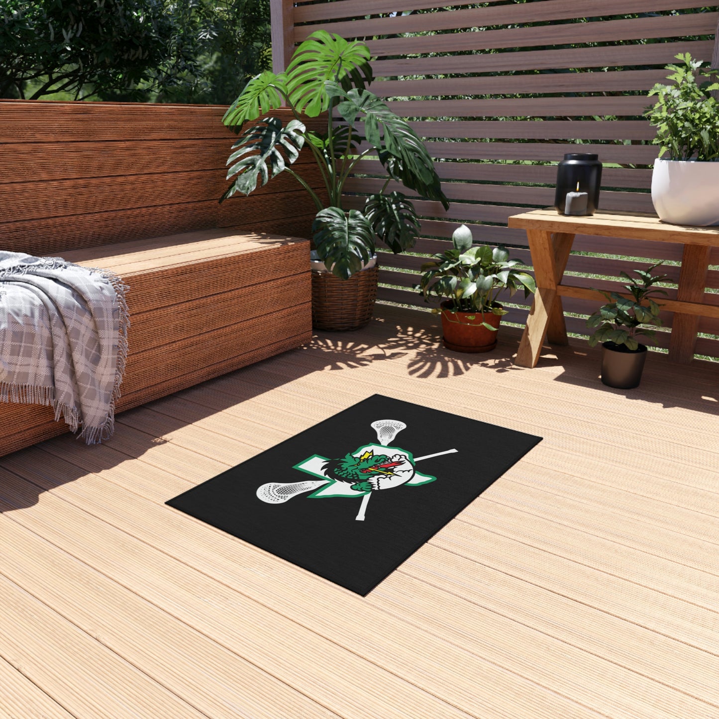 Southlake Carroll Lacrosse Outdoor Rug