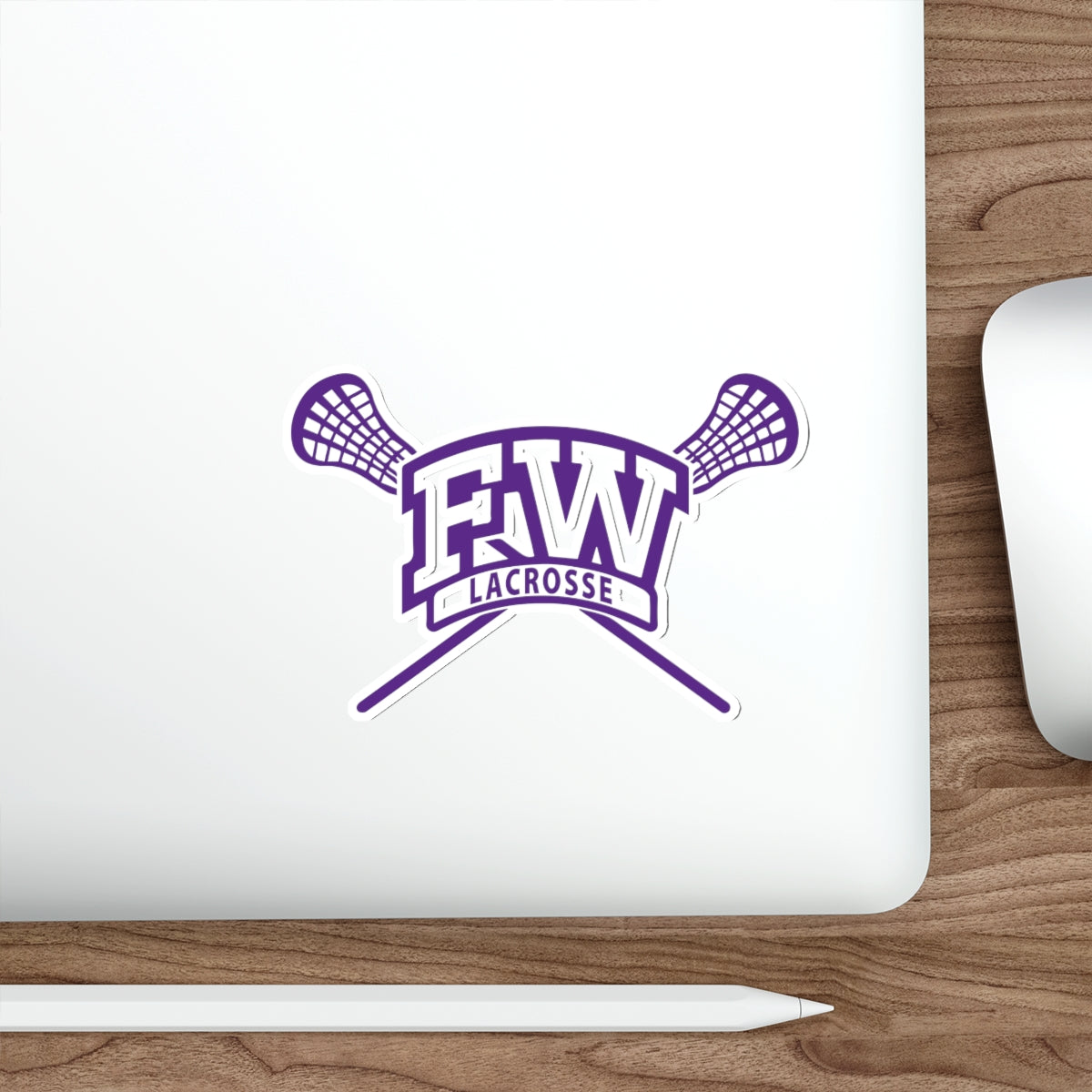 Fort Worth Lacrosse Die-Cut Sticker
