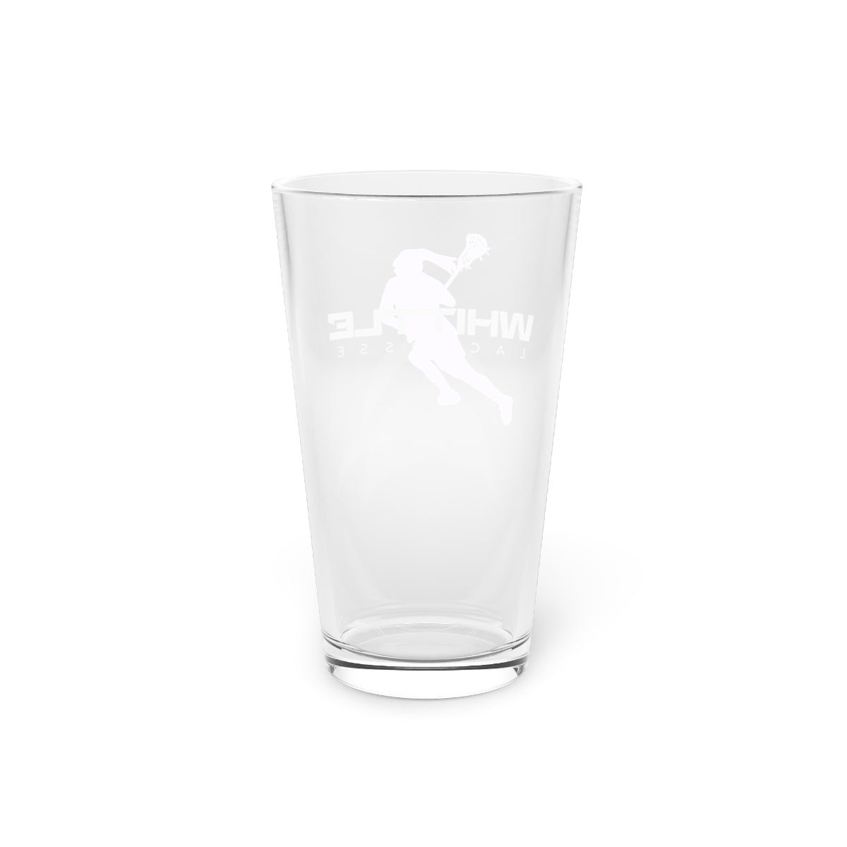 Whittle Lacrosse Pint Glass - 16oz