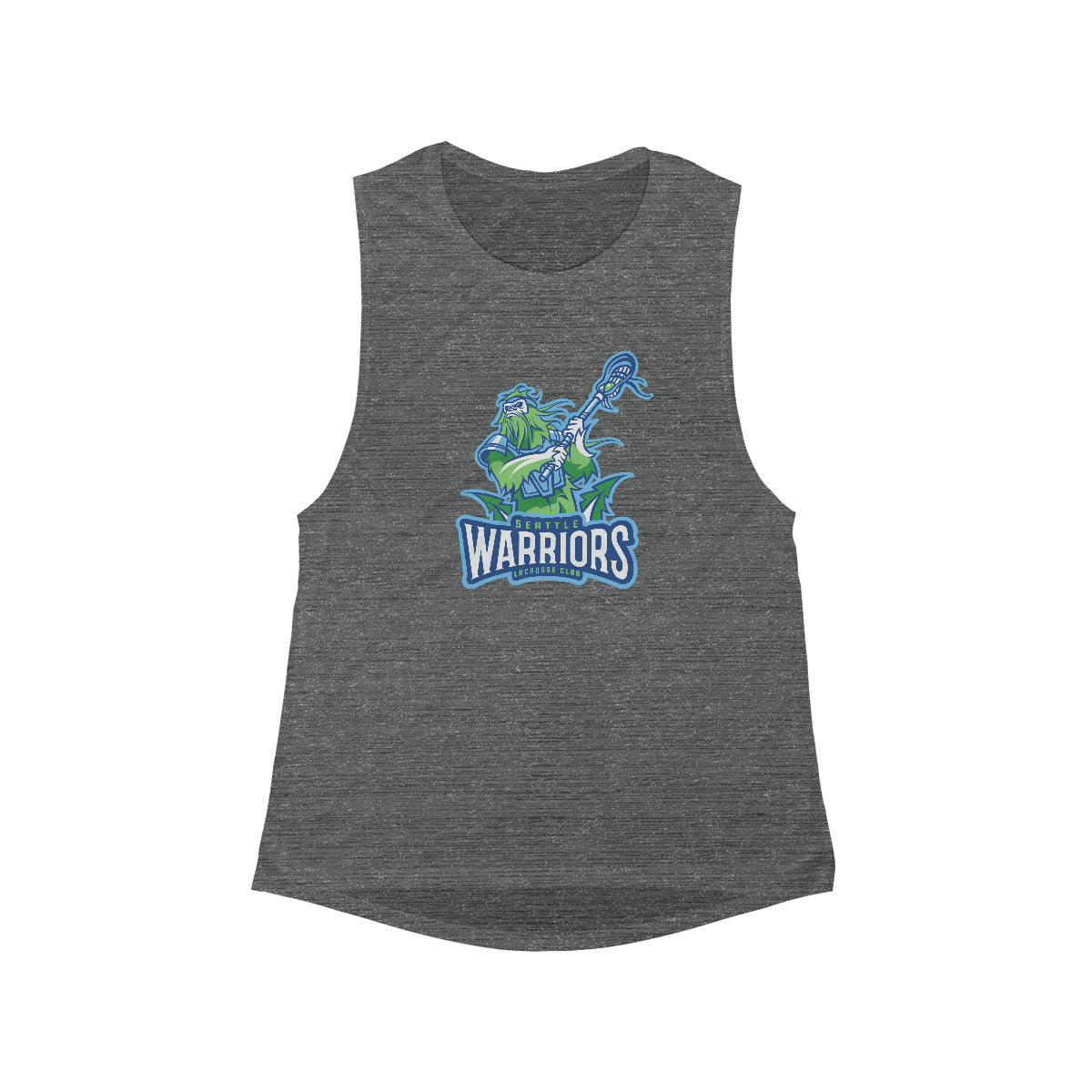 Women's Seattle Warriors Lacrosse Flowy Scoop Tank