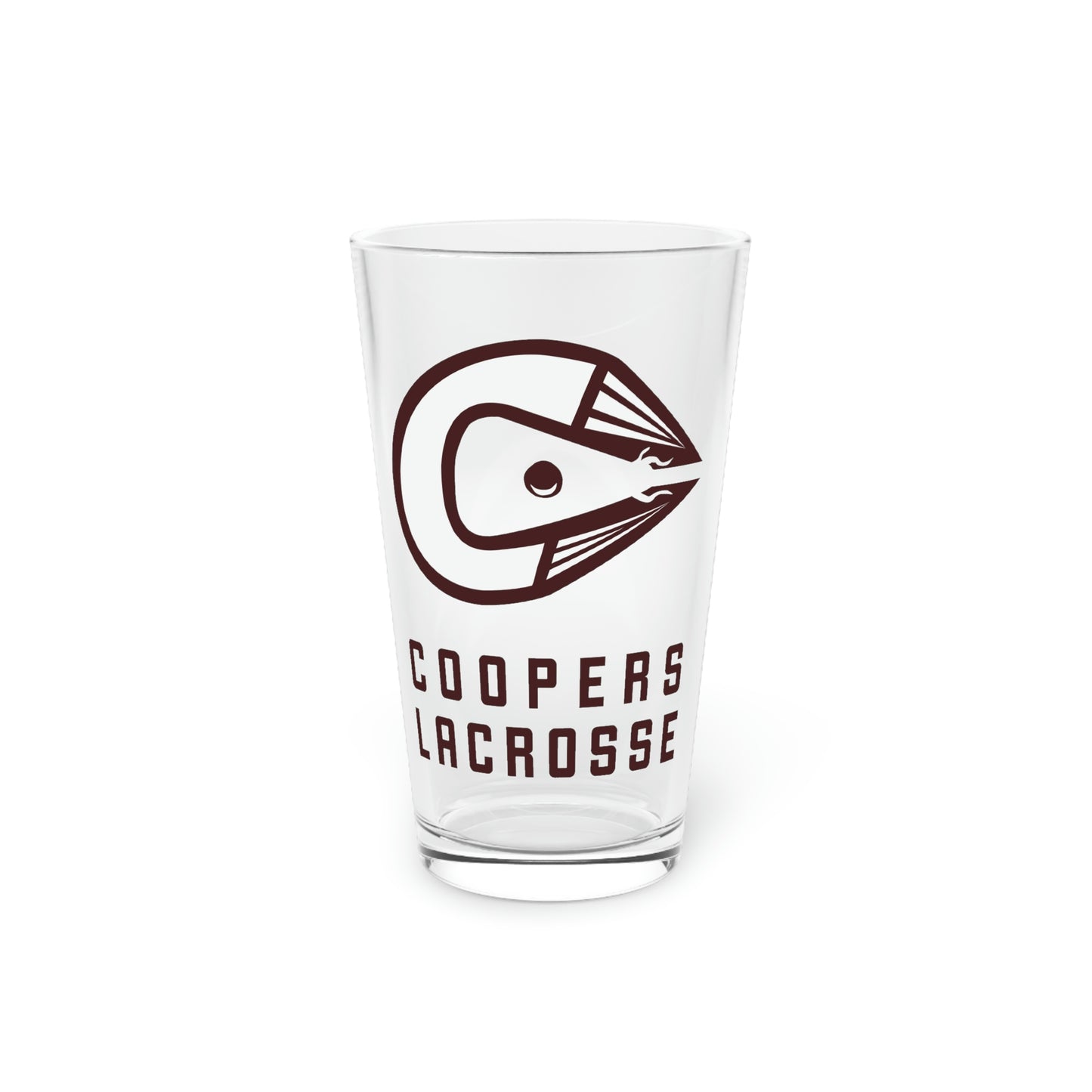 Coopers Lacrosse Pint Glass