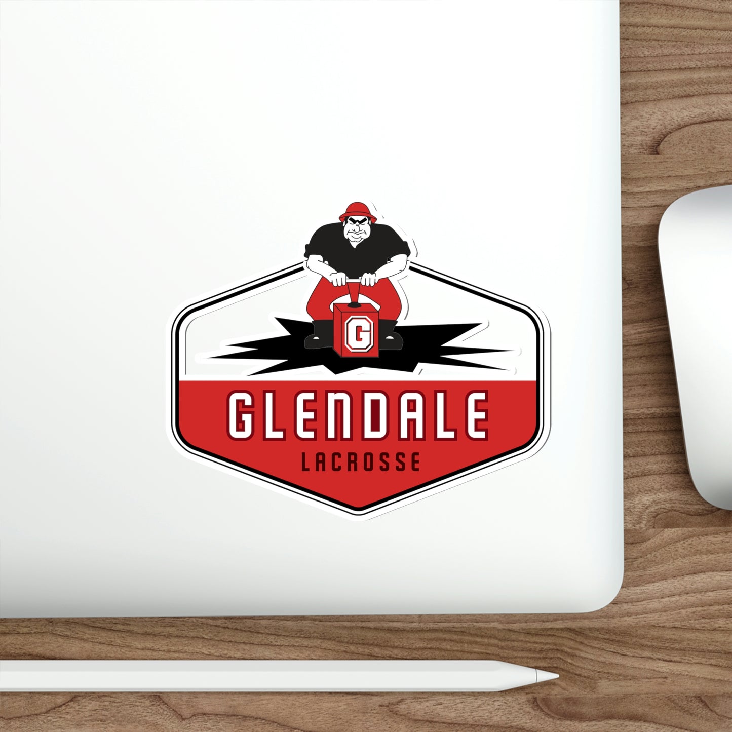 Glendale HS Lacrosse Die-Cut Stickers