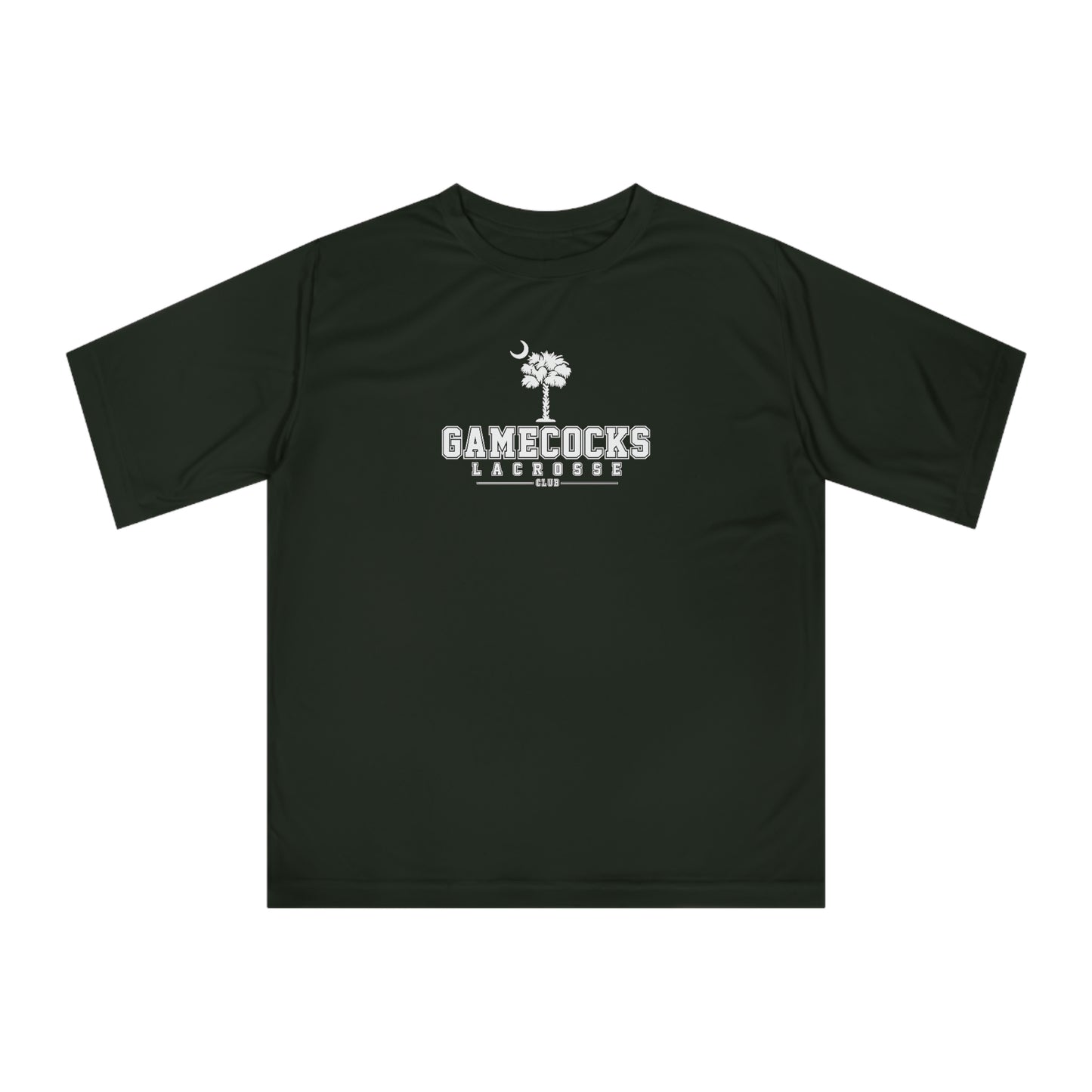 Adult Gamecocks Lacrosse Team 365 Zone Performance T-shirt
