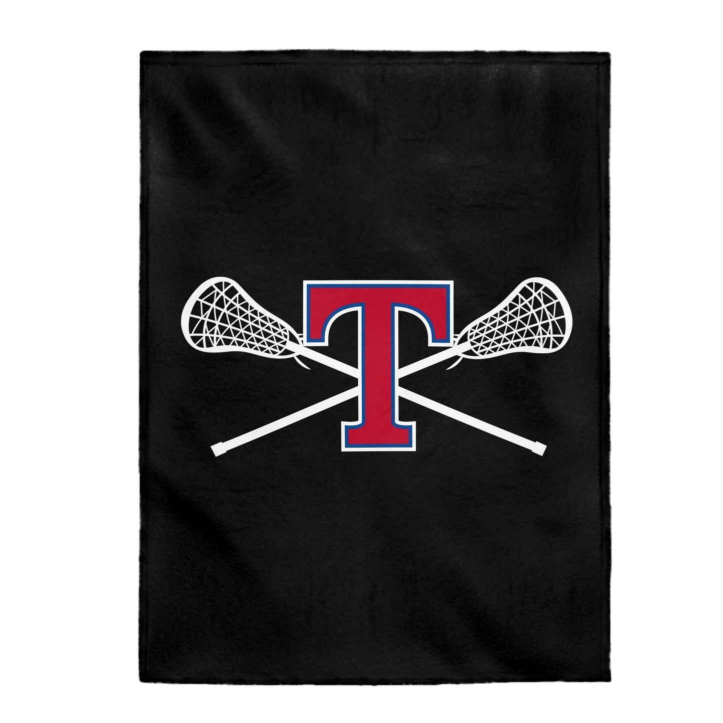TMHS Lacrosse Velveteen Plush Blanket