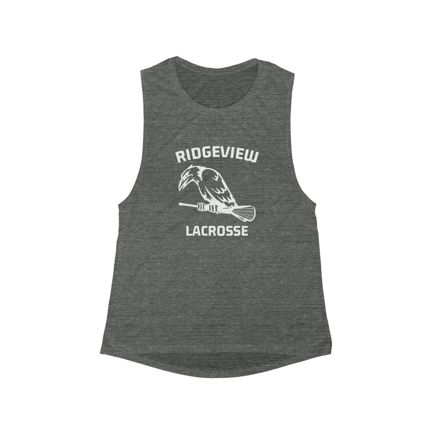 Women's Ridgeview Lacrosse Bella + Canvas Flowy Scoop Muscle Tank