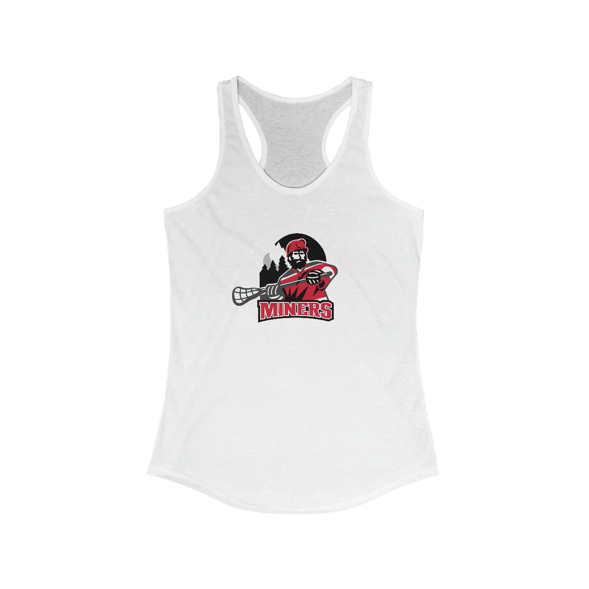 Women's PCHS Boys Lacrosse Bella + Canvas Racerback Tank