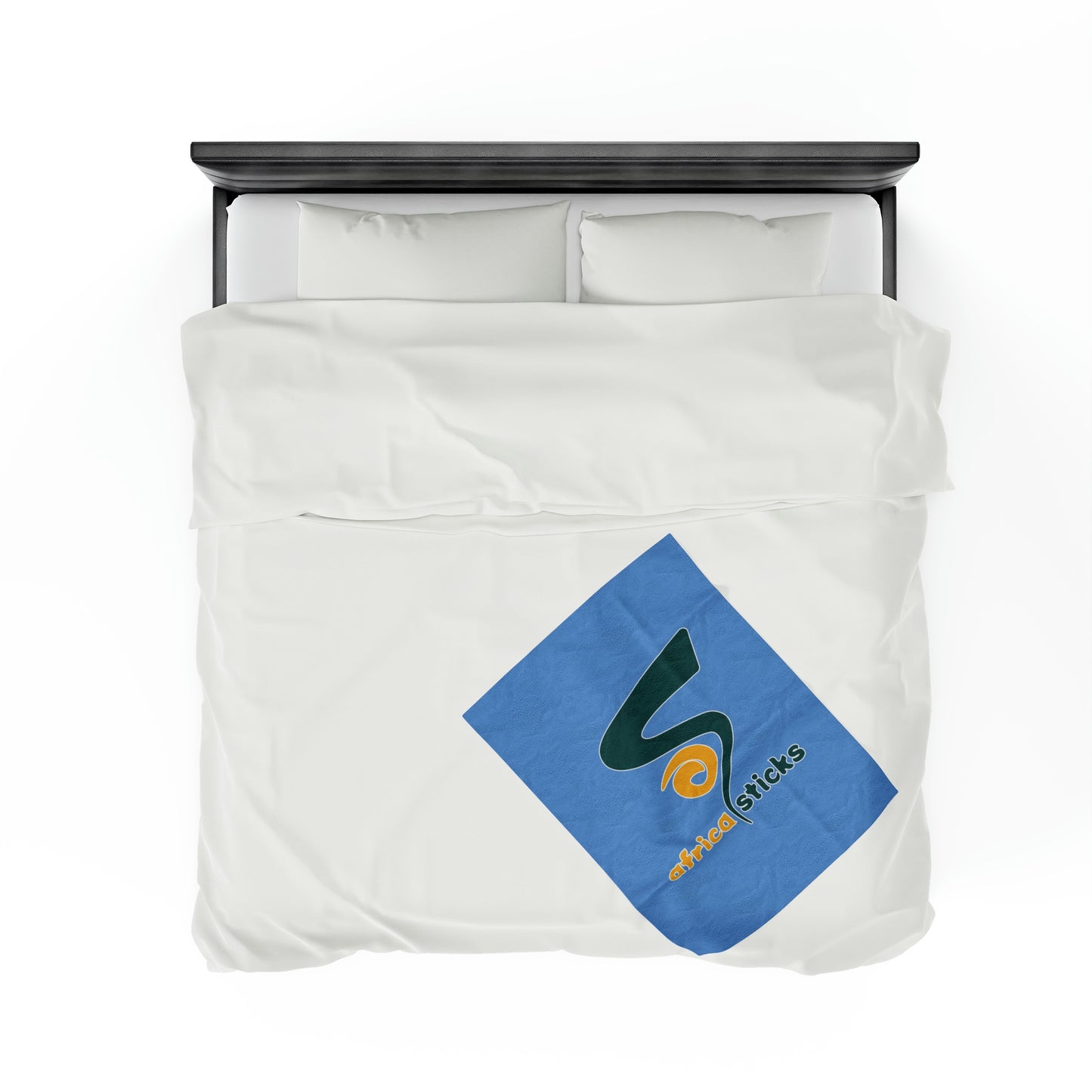 Africa Sticks Velveteen Plush Blanket