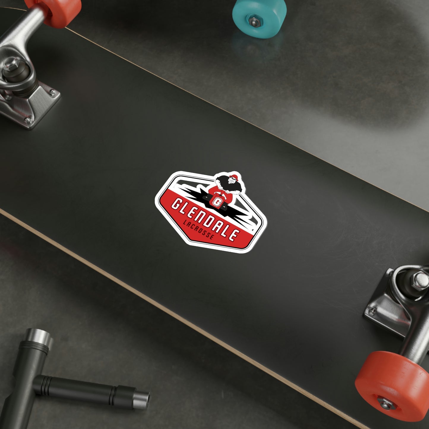 Glendale HS Lacrosse Die-Cut Stickers