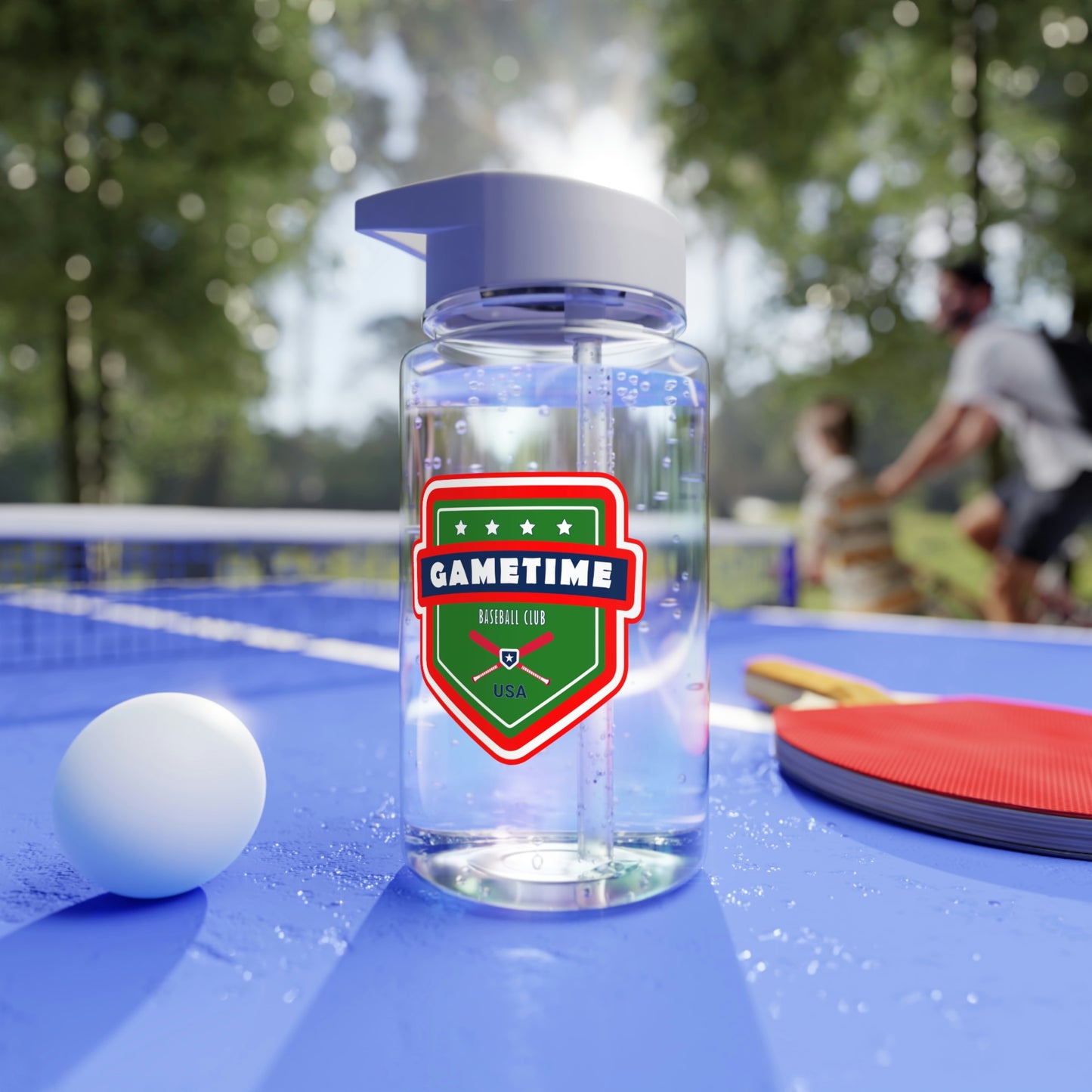 Gametime Baseball Club Tritan Water Bottle