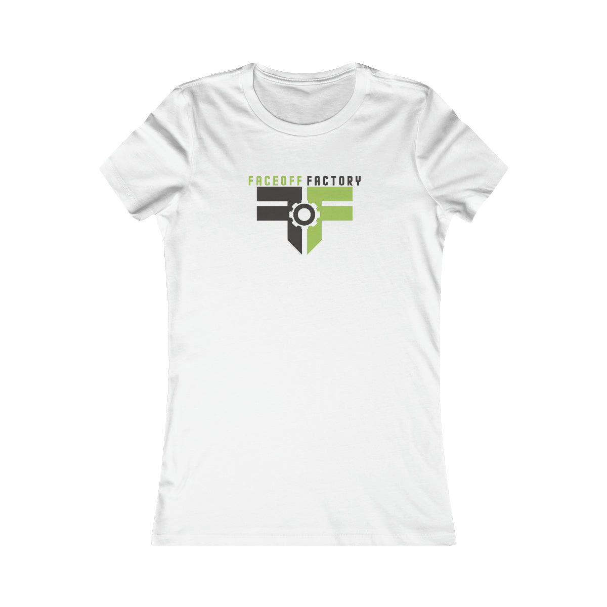 Women's Faceoff Factory Bella + Canvas Short Sleeve Cotton Tee