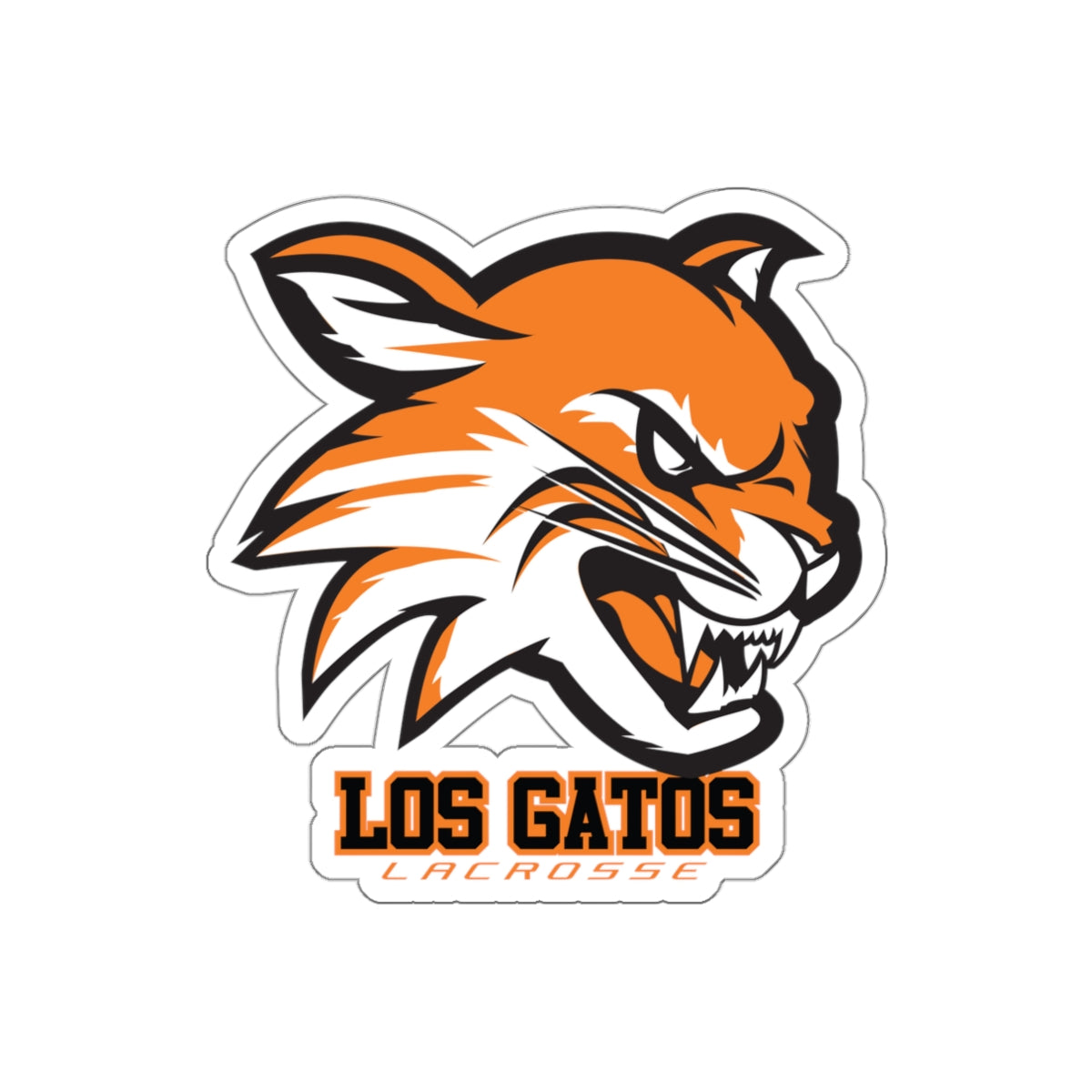Los Gatos Die-Cut Sticker