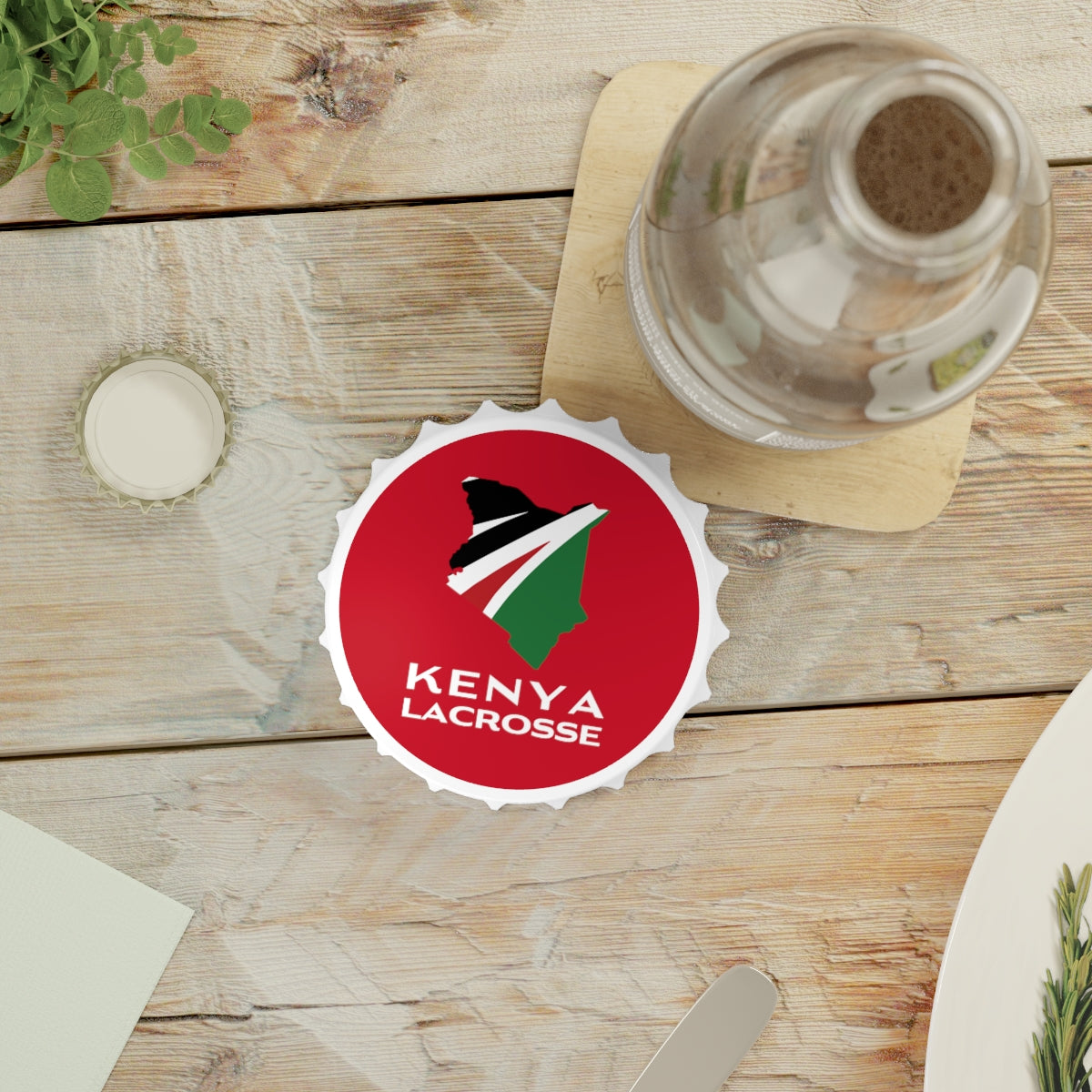 Kenya Lacrosse Bottle Opener