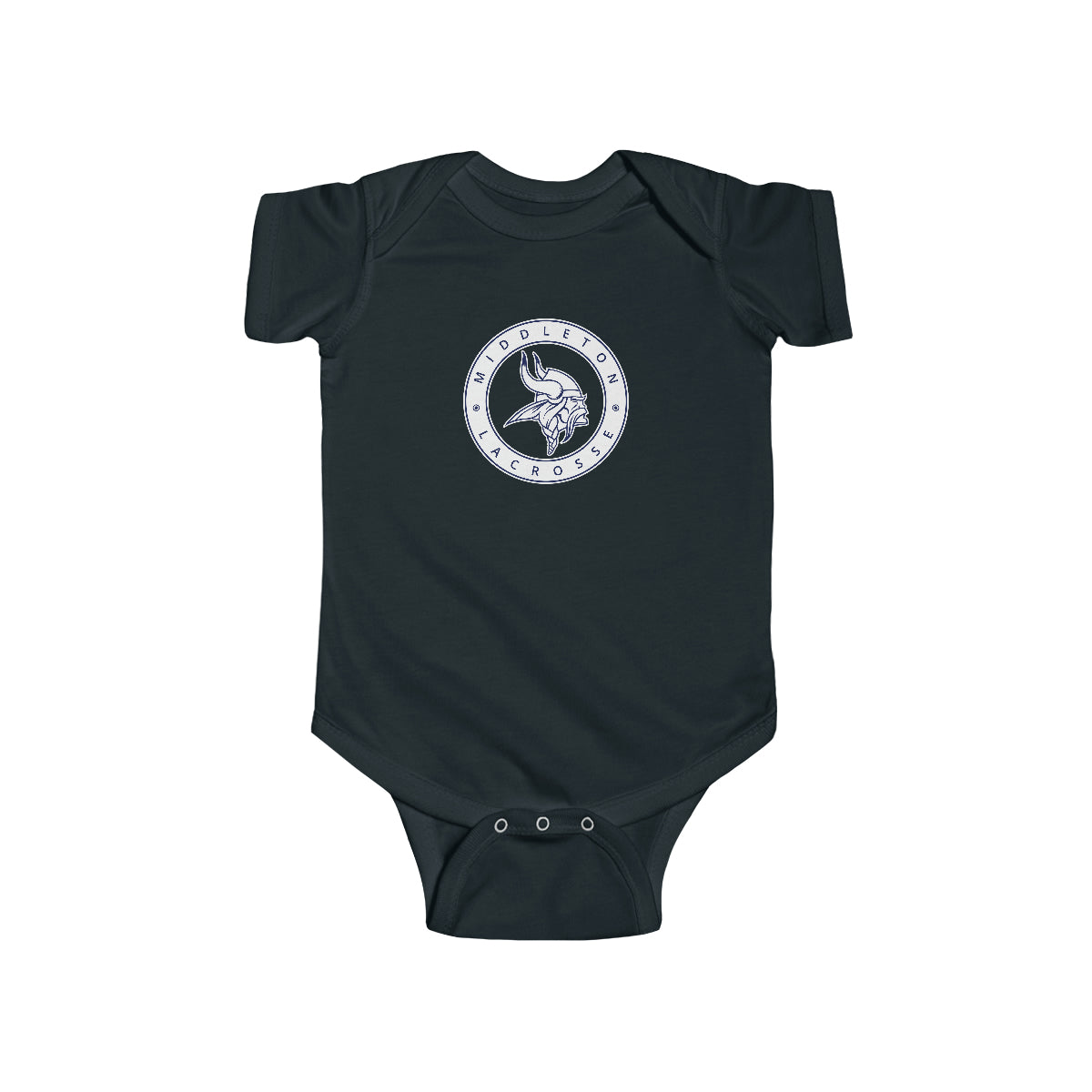 Infant Middleton Vikings Lacrosse Rabbit Skins Onesie