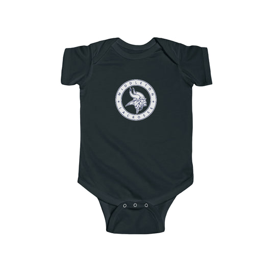 Infant Middleton Vikings Lacrosse Rabbit Skins Onesie