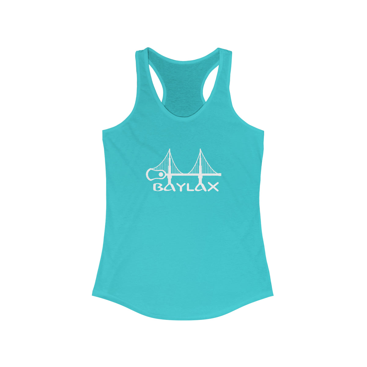 Women's BayLax Next Level Racerback Tank