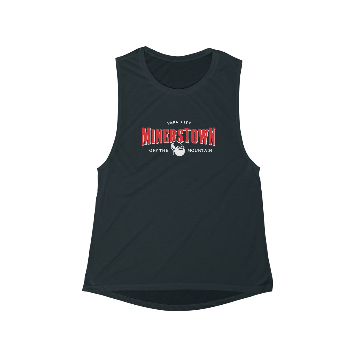 Women's Minerstown Bella + Canvas Flowy Scoop Muscle Tank