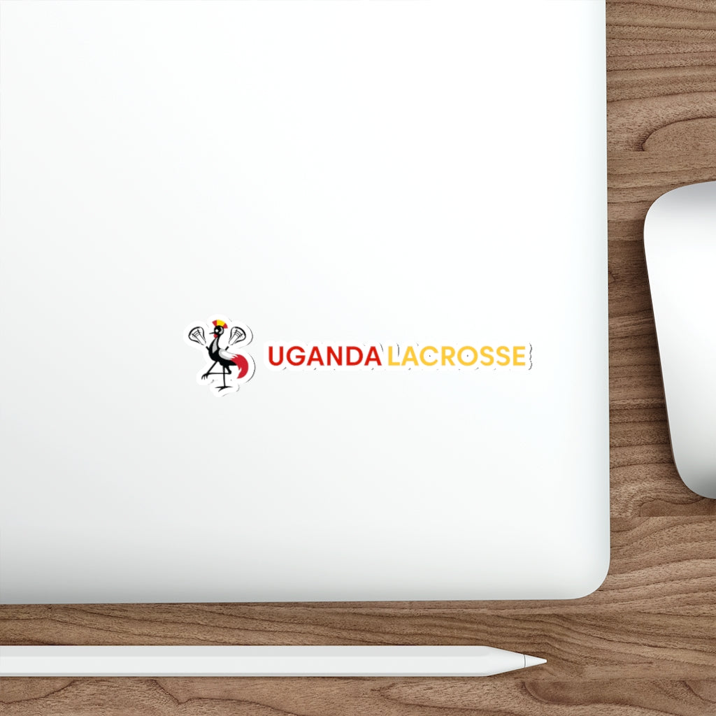 Uganda Lacrosse Die-Cut Sticker