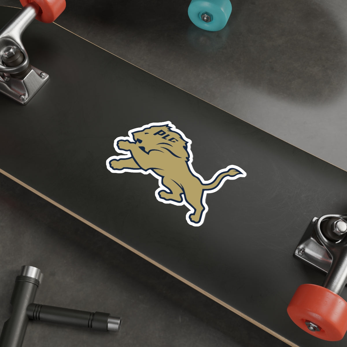 Princeton Lacrosse Club Die-Cut Stickers